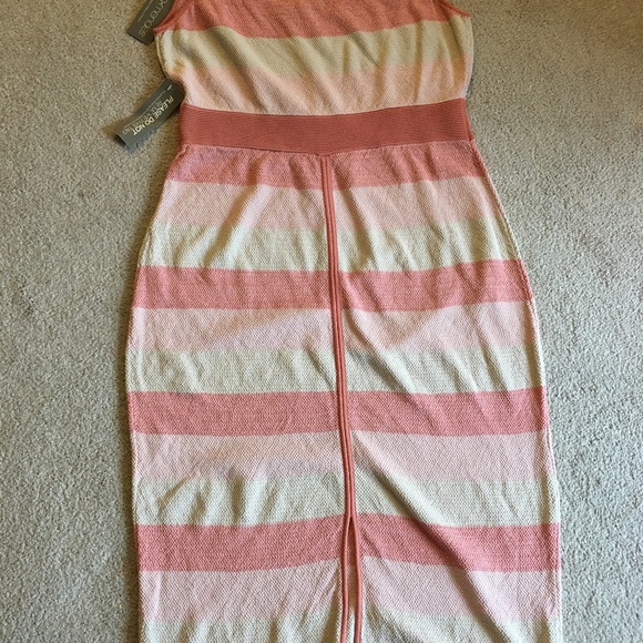 NWT NY&Co Eva Mendes Kristen Stripe Sweater Dress - Picture 10 of 16